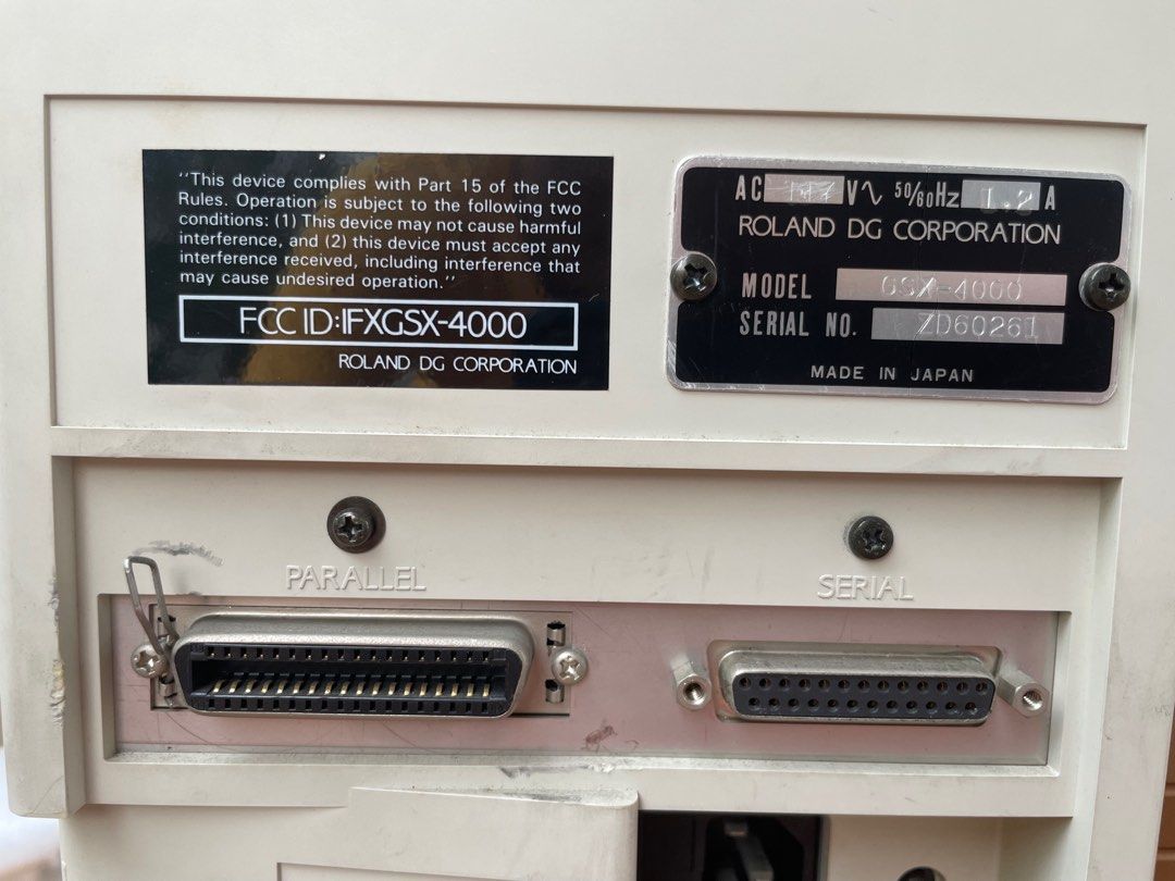 Roland Plotter GSX4000, Computers & Tech, Printers, Scanners & Copiers