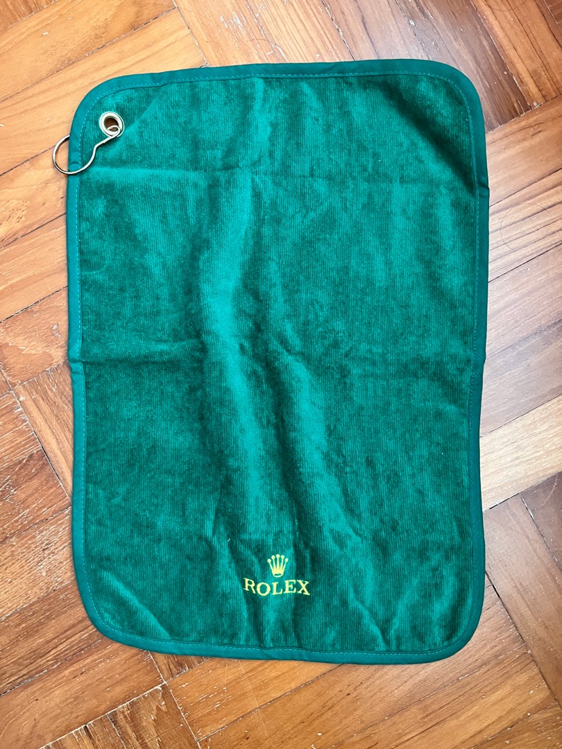 Rolex golf towel outlet