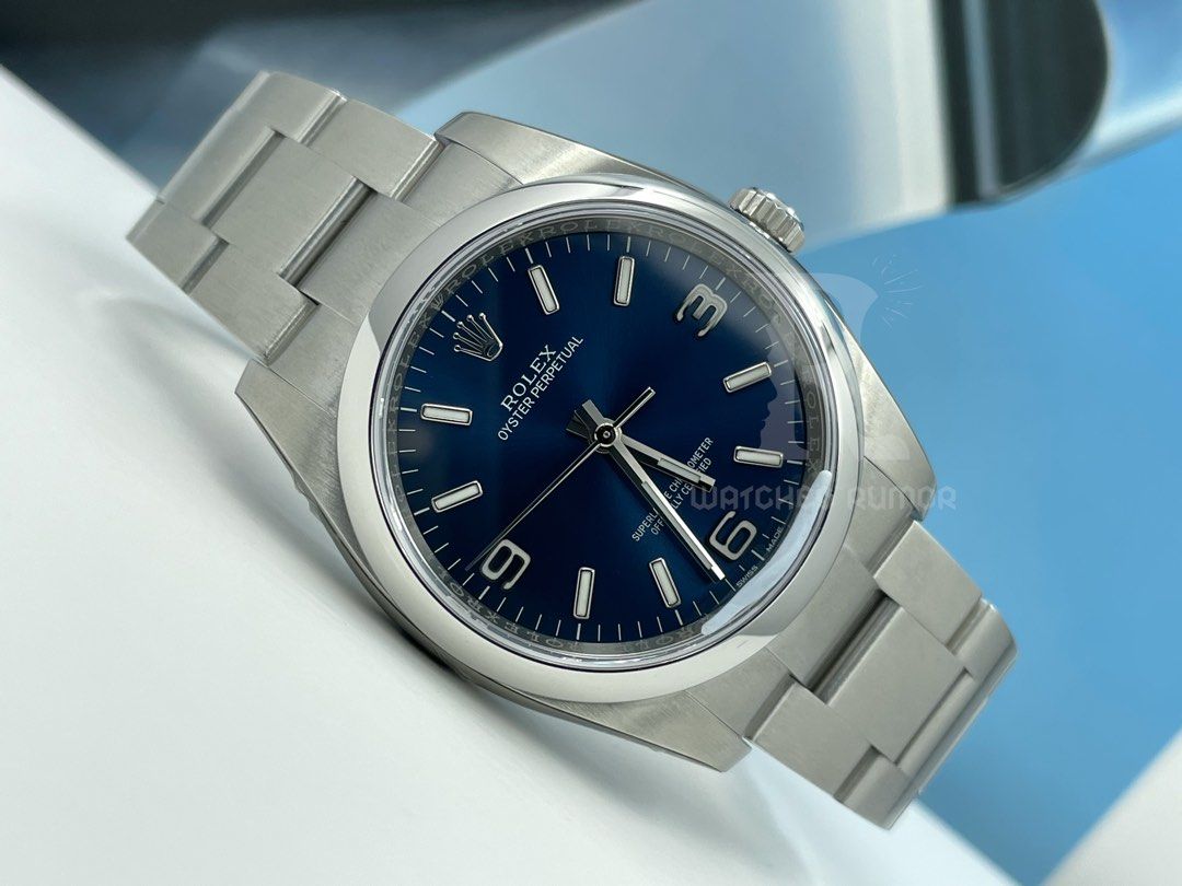 Rolex Oyster Perpetual 36mm Blue 369