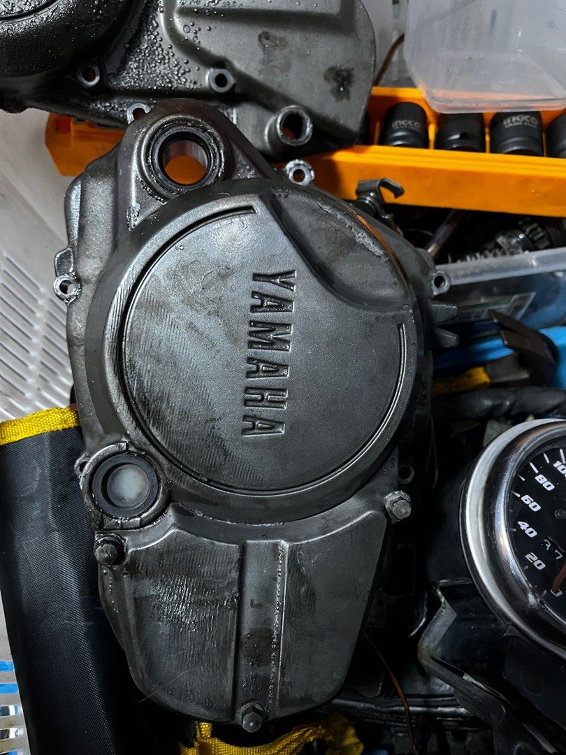 rxz engine casing, Motorcycles, Motorcycle Accessories on Carousell