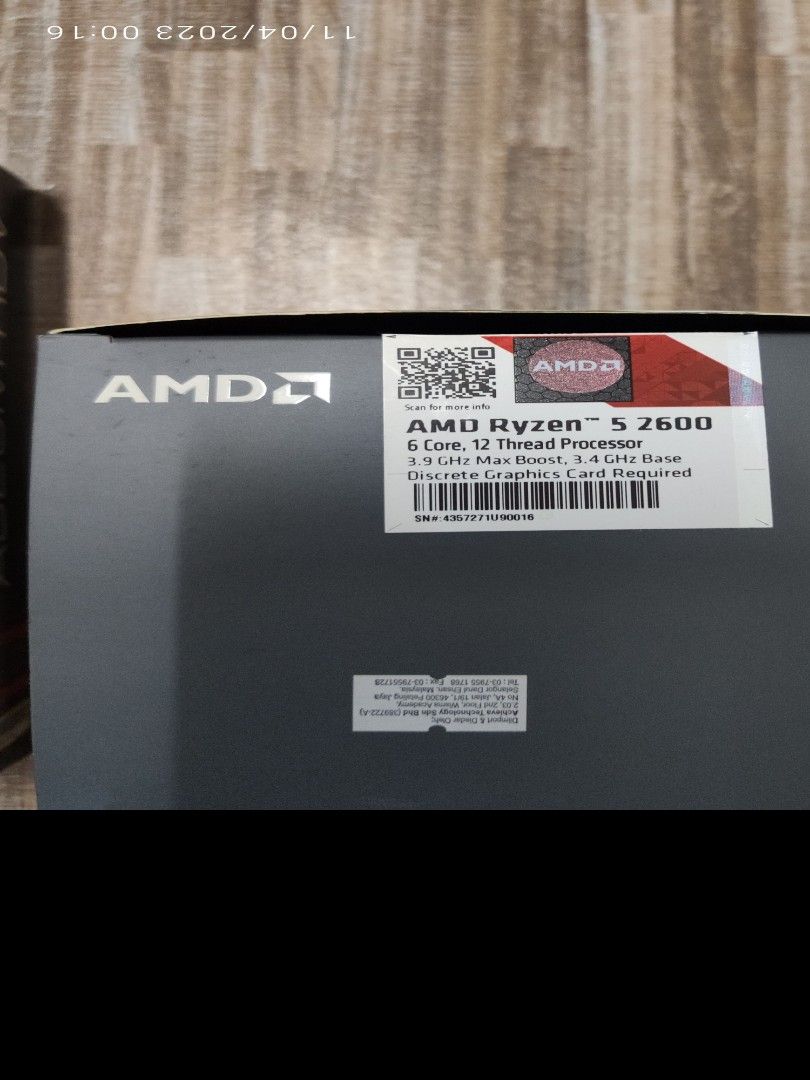 Amd ryzen 5 2600 gtx 1050 ti hot sale