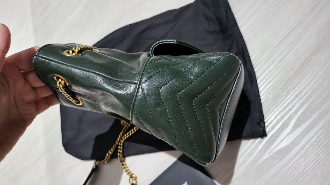 JOE MINI BUCKET BAG IN QUILTED LAMBSKIN, Saint Laurent