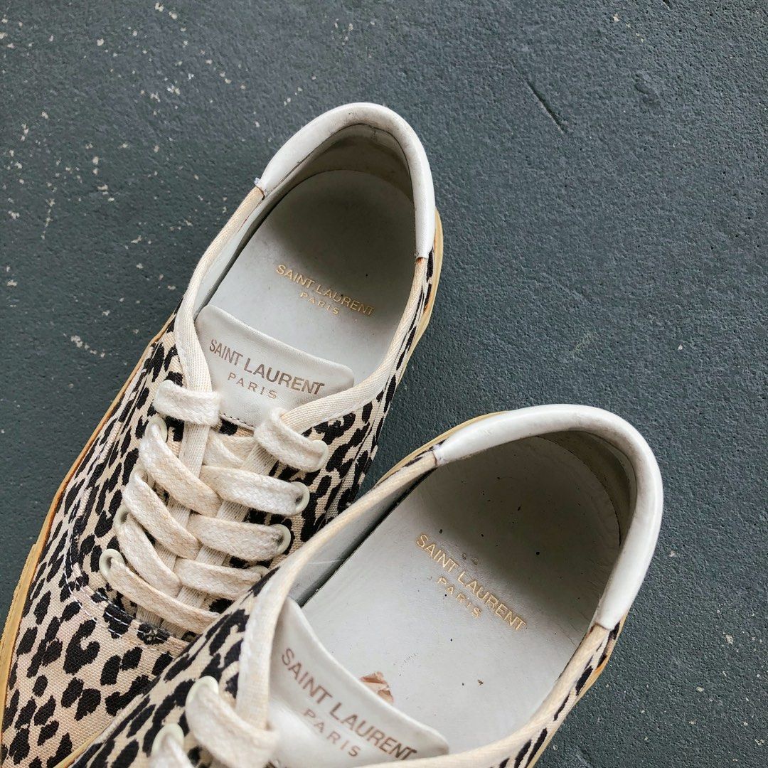 Saint Laurent Paris SLP Babycat Skate Sneakers