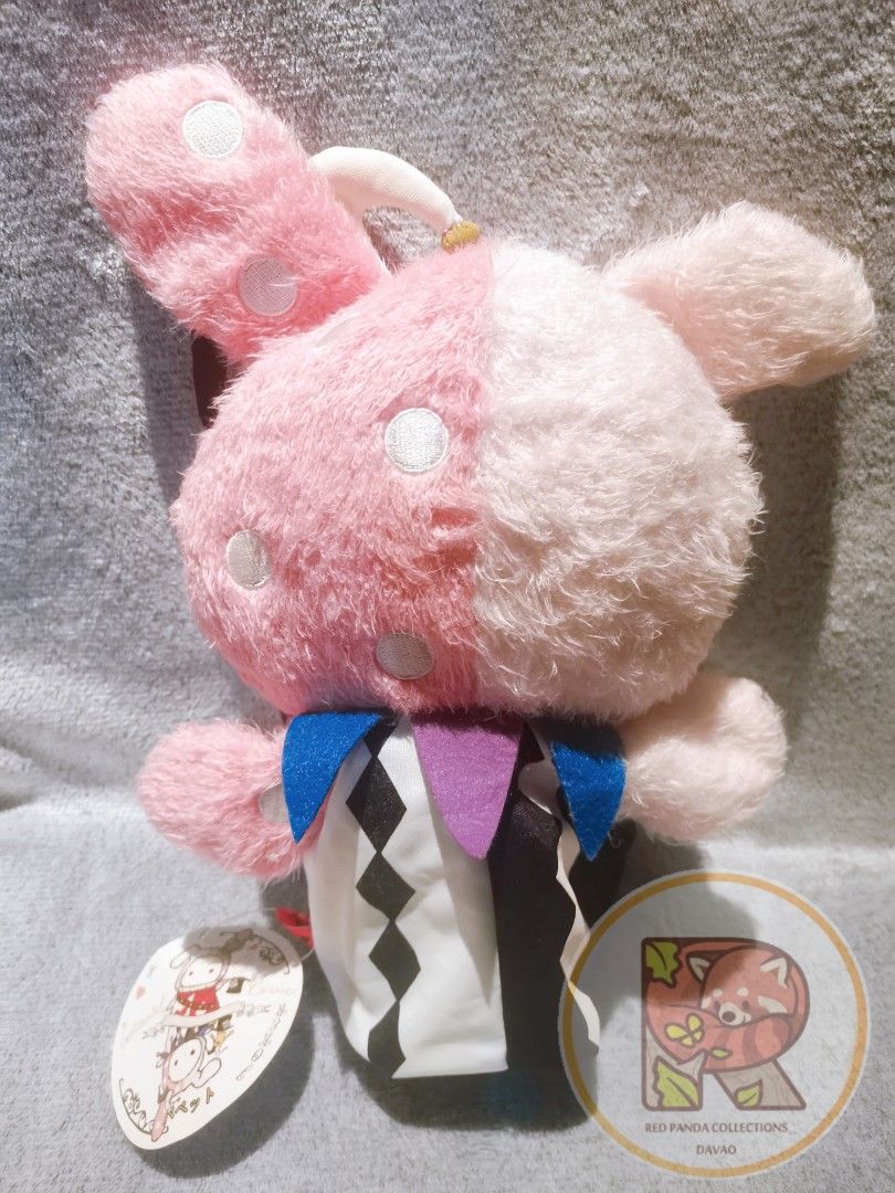 Sanrio-X Sentimental Circus Plush Joker Version Hand Puppet (Category: Plushies & Soft Toys) located in Davao. Submitted by redpandacollections (Listing ID 1225766776, Image 2). Description: Sentimental Circus Plush Joker Version Hand Puppet Authentic from japan in good condition and quality Brand New Rare item limited edition Sanrio-X with Tush Tag and Product Tag Size 12 inches.