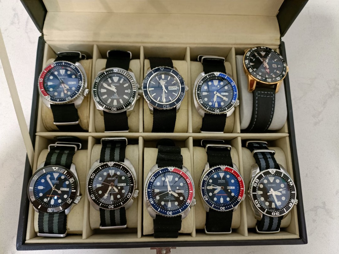 Seiko watch collection for sale, Men's Fashion, Watches & Accessories