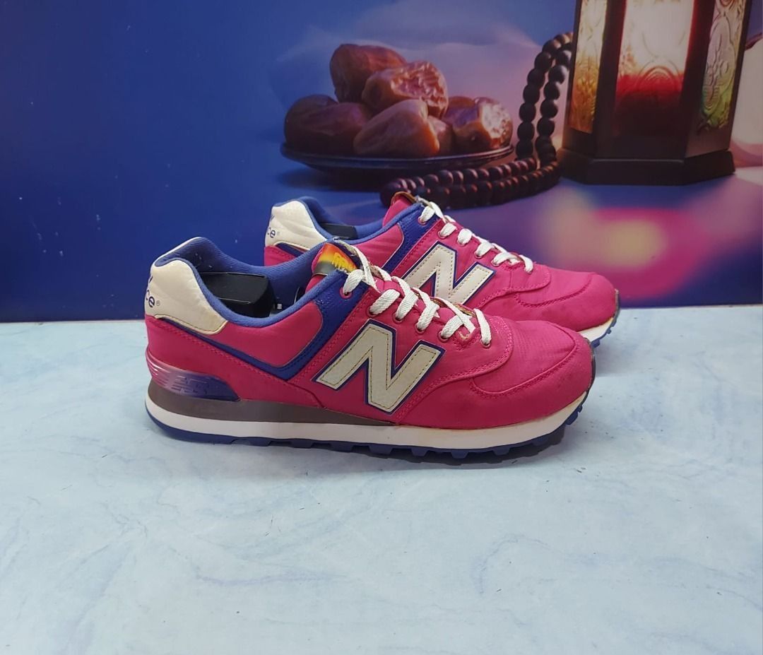 Sepatu New Balance 574 Original Encap Classic shoes Pink Ukuran 40 5