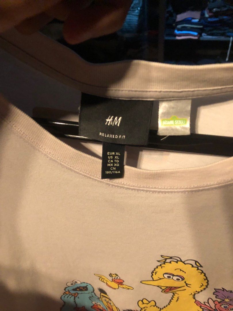 Sesame Street hnm t shirt on Carousell