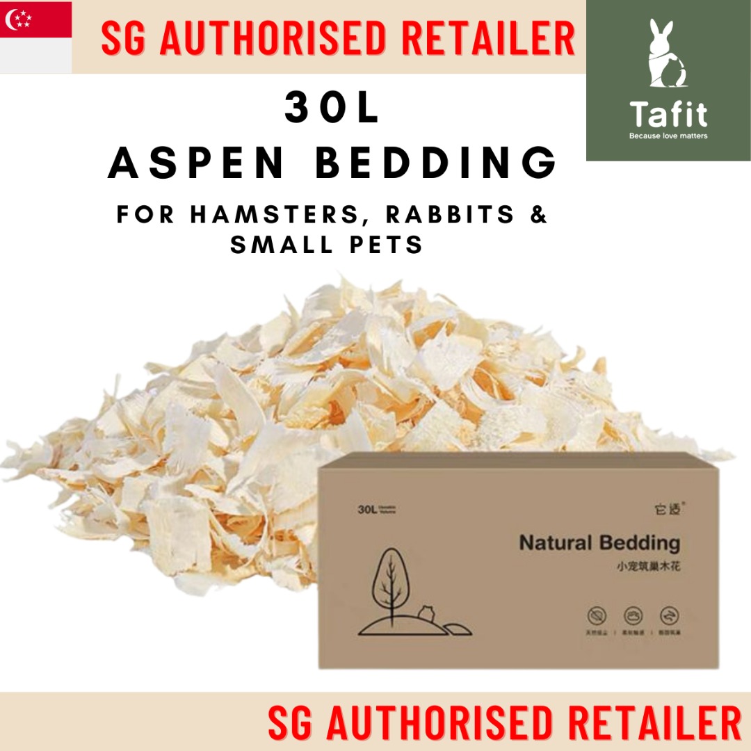 SG INSTOCK Aspen Bedding For Hamsters Cage Rabbits Small Pets
