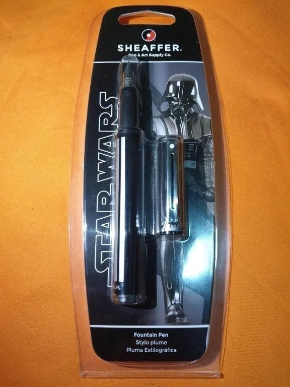 Sheaffer Pop Star Wars Darth Vader Fountain Pen with Chrome Trim