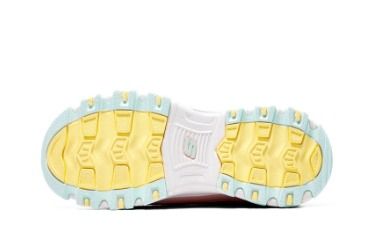 Skechers Girls D Lites Shoes 302575L PKMT Air Cooled Memory Foam