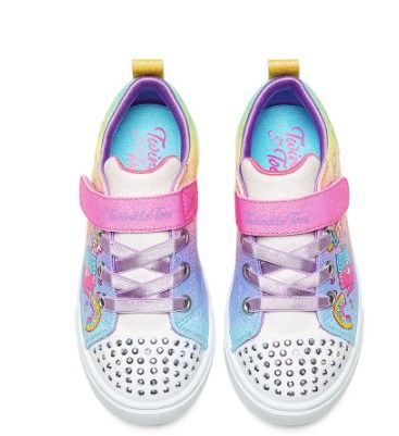 Skechers Girls Twinkle Toes Twinkle Sparks Bff Magic Shoes 314786N MLT Lights Twinkle Toes