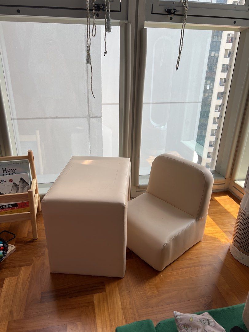 Sofa (Category: Sofas) located in Singapore. Submitted by missysiau (Listing ID 1225869740, Image 3). Description: Children sofa for sale. Dual function. Can use as small desk or just like a sofa.