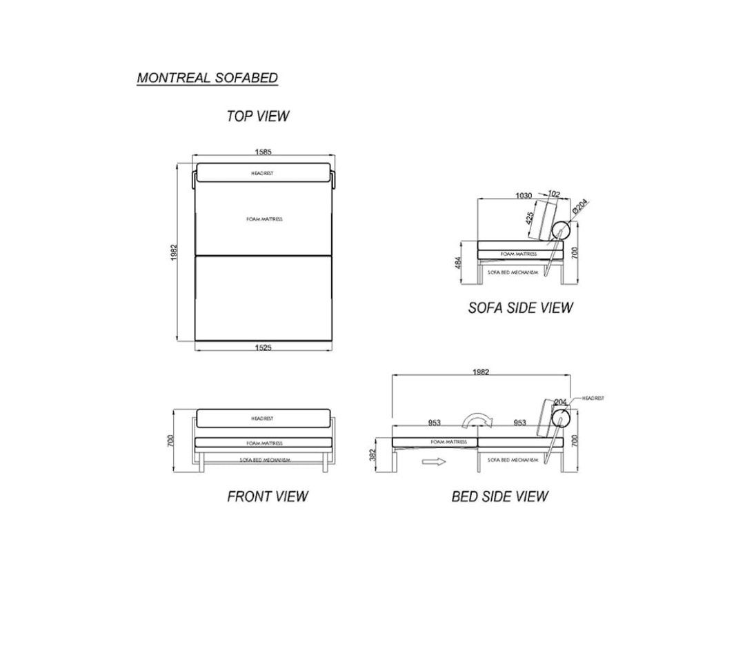 Sofa Bed Mandaue Foam Queen Size on Carousell