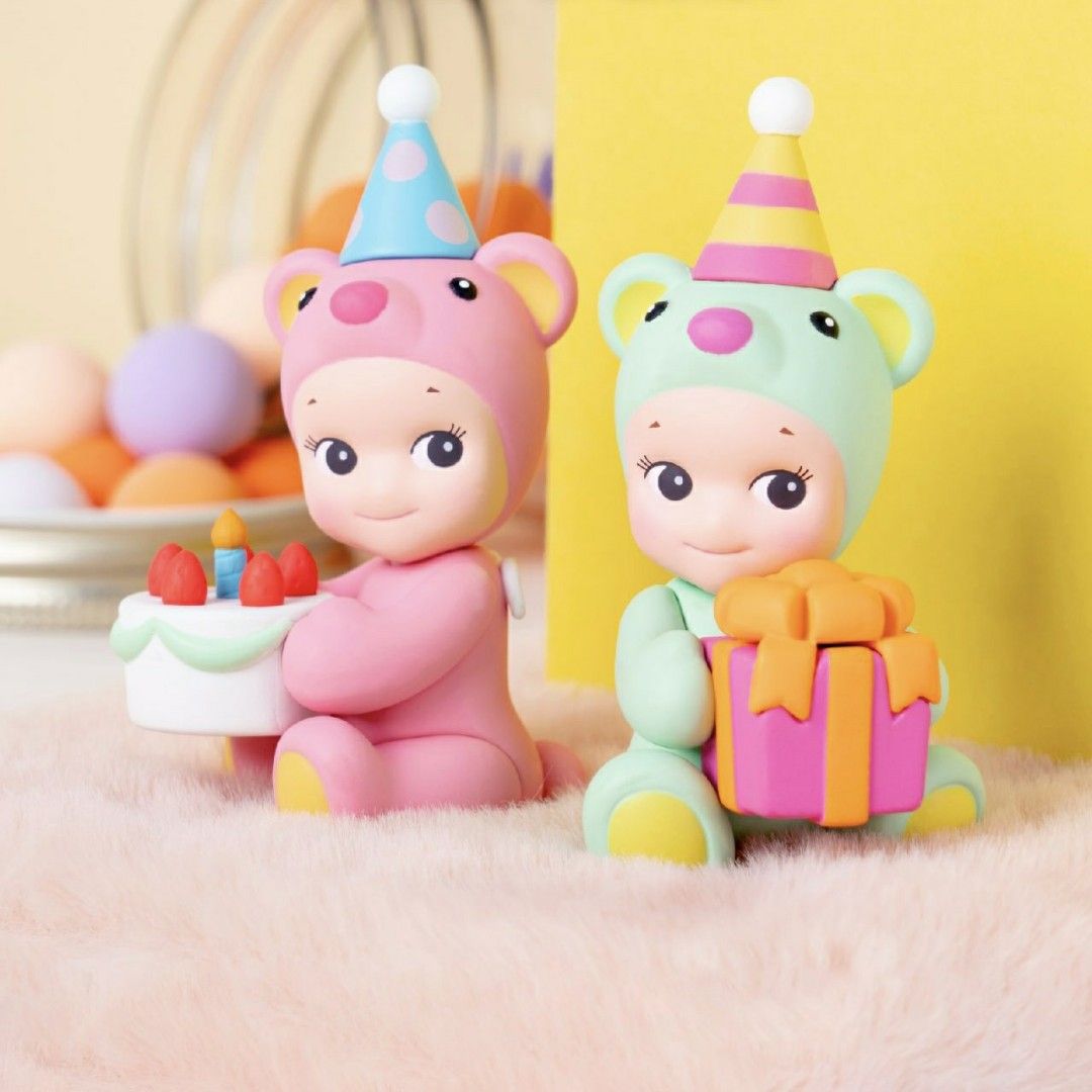[SONNY ANGEL] SONNY ANGEL BIRTHDAY GIFT BEAR SERIES FULL SET AND INDIVIDUAL  CHARACTERS AVAILABLE