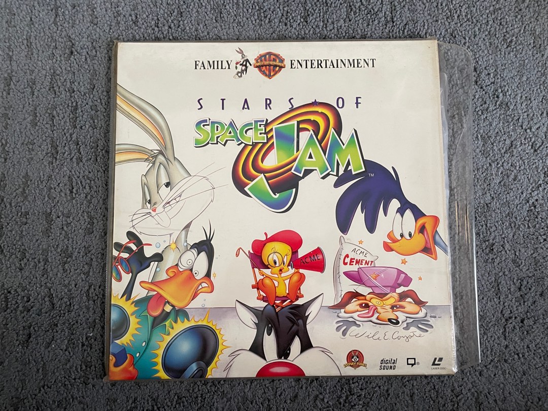 Space Jam Laserdisc, Hobbies & Toys, Music & Media, CDs & DVDs on Carousell