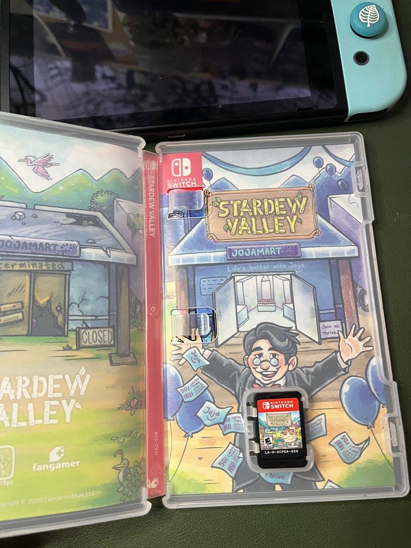 Stardew valley game card, Video Gaming, Video Games, Nintendo on Carousell