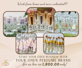 START YOUR OWN PERFUME BUSINESS with YOUR OWN BRAND