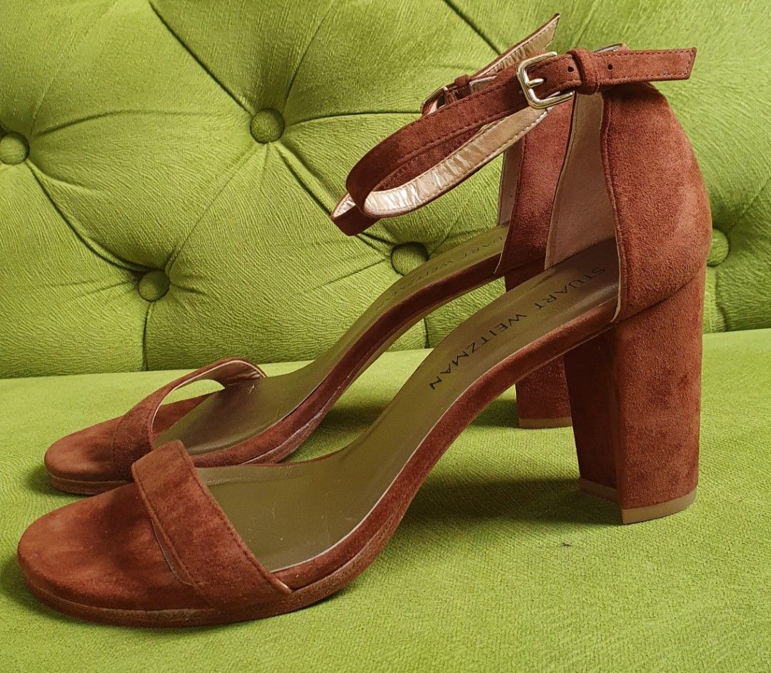 stuart weitzman nearly nude white