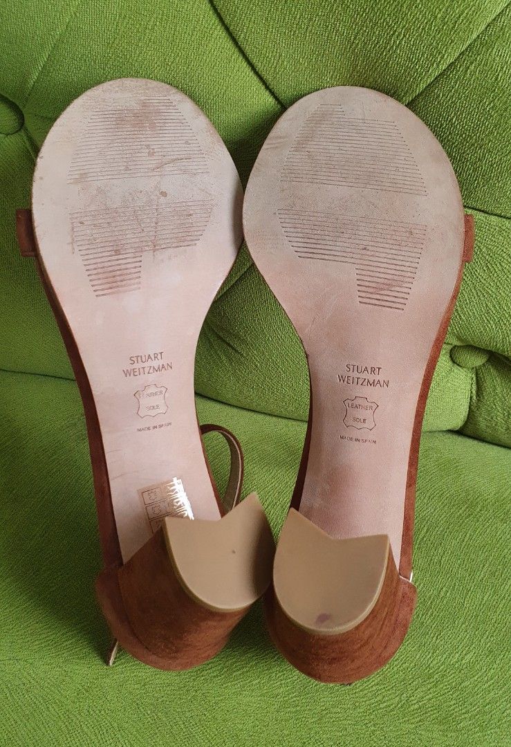 stuart weitzman nearly nude white