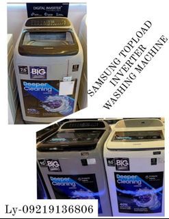 SUMMER DEALS SAMSUNG TOPLOAD DIGITAL INVERTER WASHING MACHINE BRANDNEW SEALED UNIT