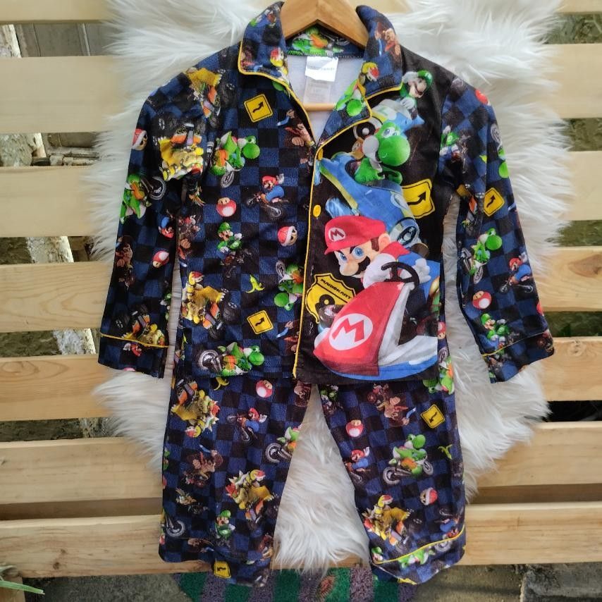 Super mario bros discount pajamas