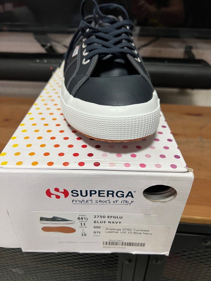 Superga 2750 2025 efglu navy