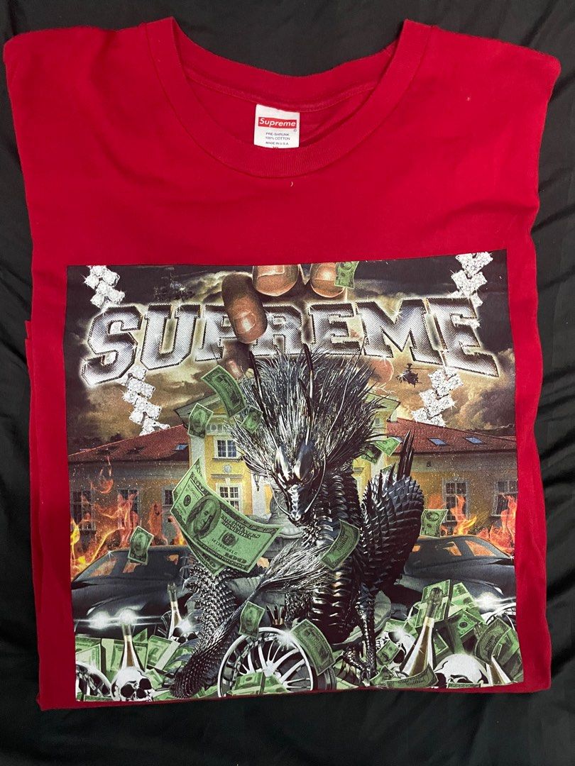 Supreme dragon tee store