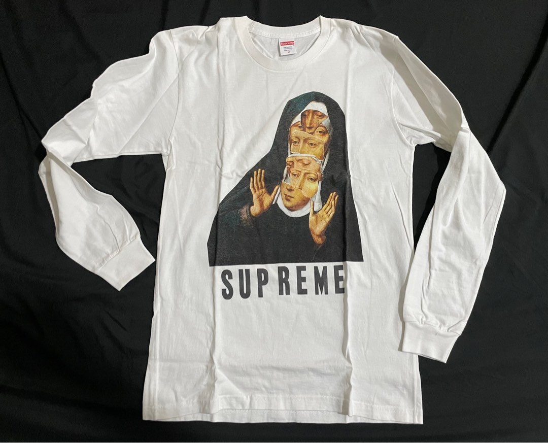 Supreme Nun LS Tee SS17, Men's Fashion, Tops & Sets, Tshirts