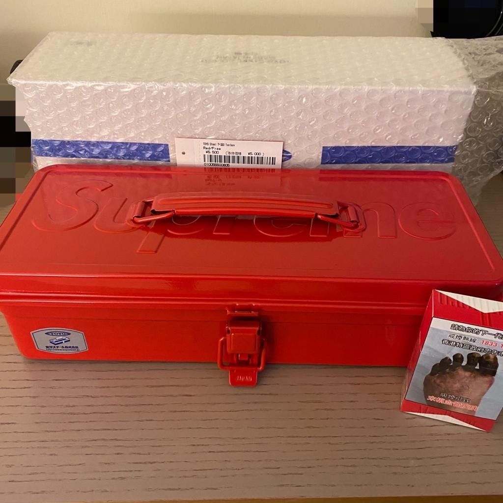 Supreme x TOYO steel T-320 Toolbox Red FW22, 汽車配件, 其他- Carousell