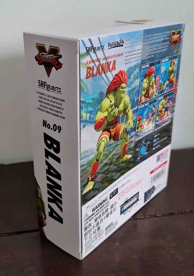 S.H. Figuarts Street Fighter V Blanka First Look