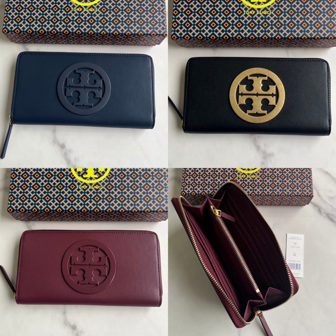 TB Charlie Zip Continental Wallet, Women's Fashion, Bags & Wallets, Wallets  & Card holders on Carousell