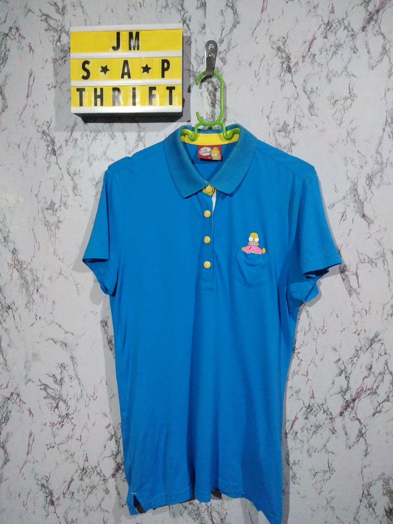 The Simpsons Homer Polo Shirt on Carousell