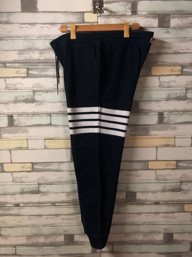 Thom Browne Jogger, Men's Fashion, Bottoms, Joggers on Carousell