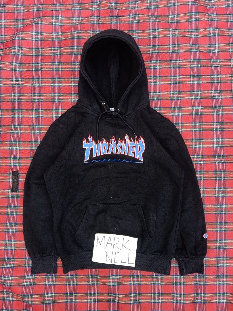 Thrasher x top champion hoodie