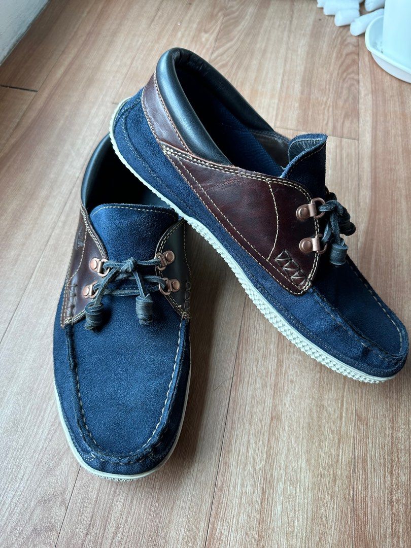 Timberland blue suede clearance shoes