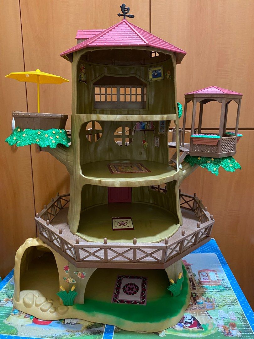 Sylvanian families old oak tree discount house