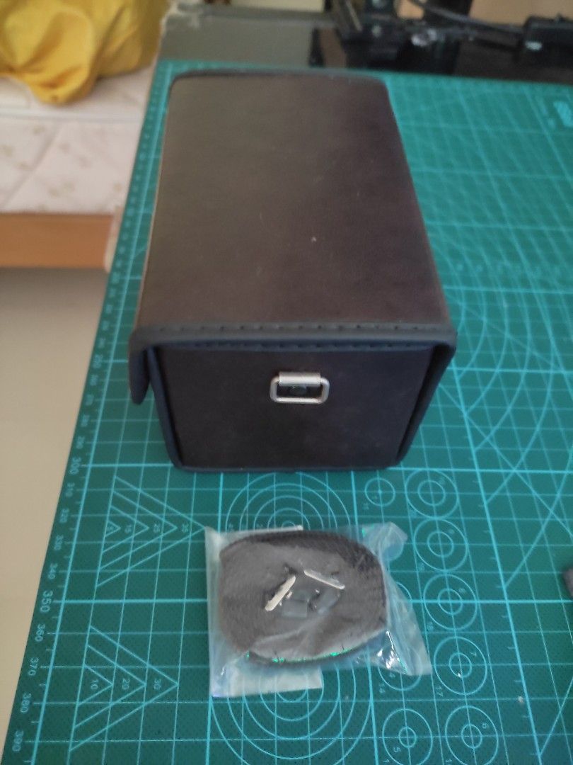 Rare Vintage Tokina Hinomoto Vintage Brown Fuad Leather Hard Shell