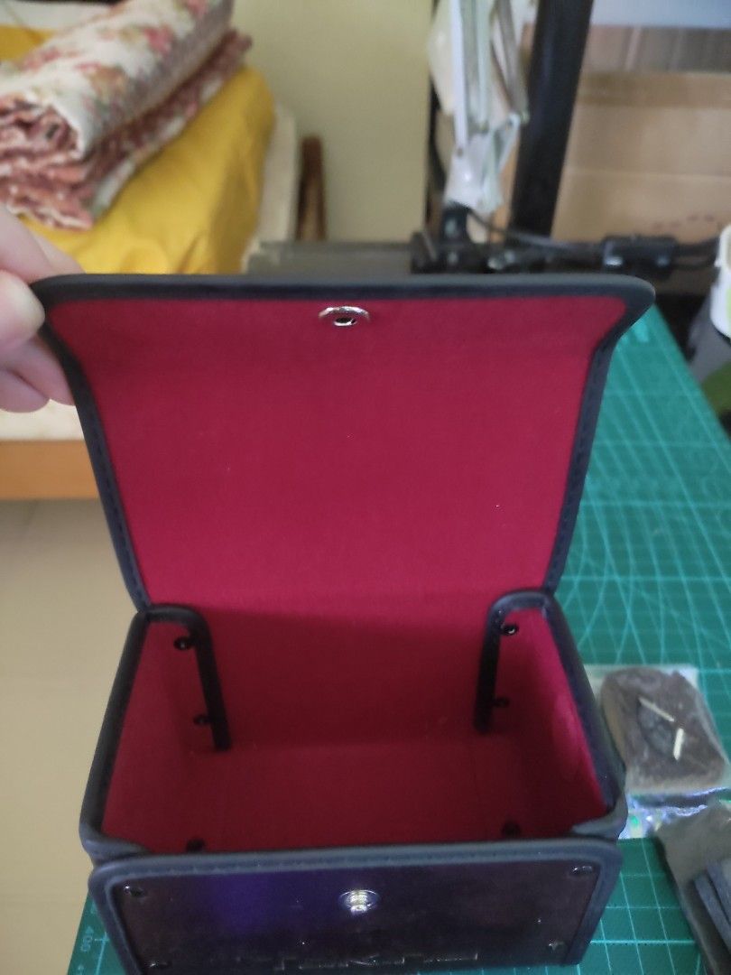 Rare Vintage Tokina Hinomoto Vintage Brown Fuad Leather Hard Shell