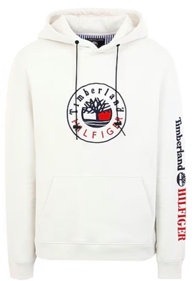 Timberland white hoodie 2025