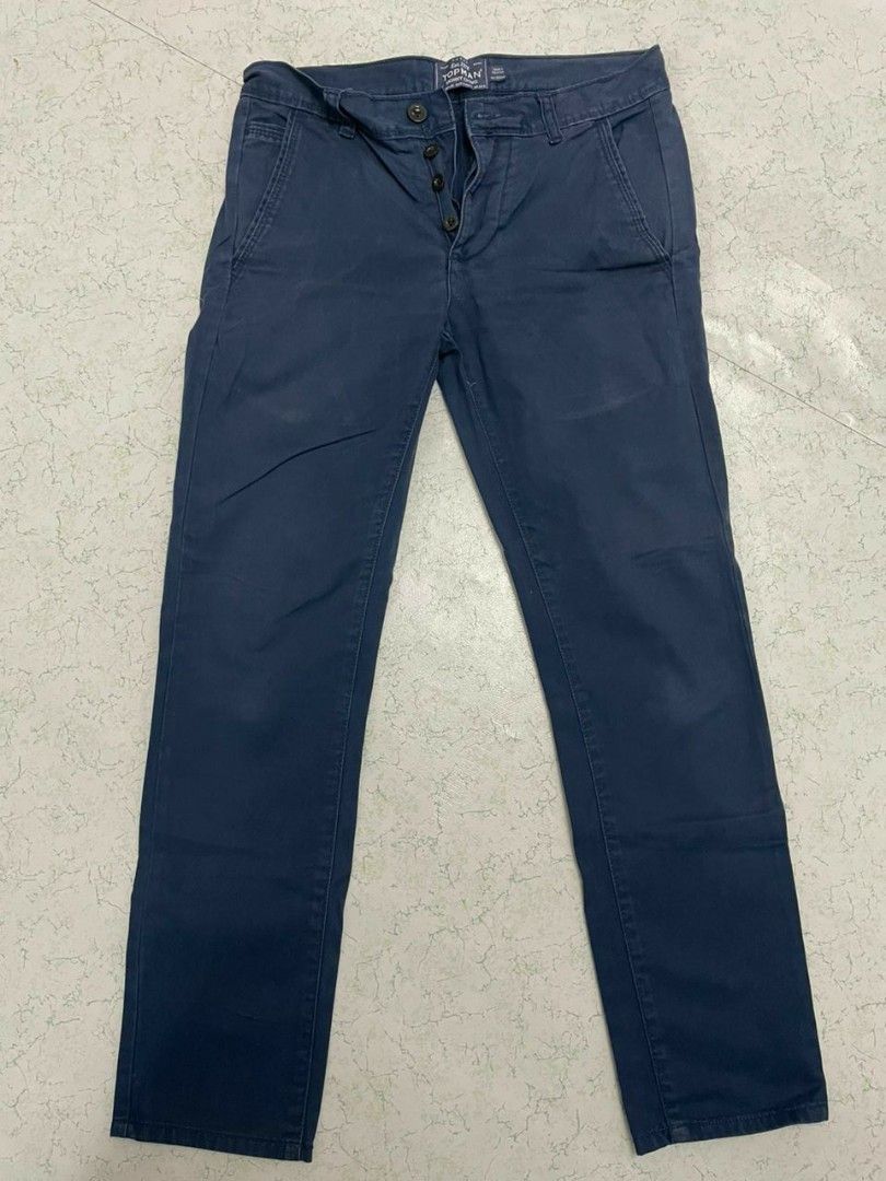 Topman, Men's Fashion, Bottoms, Chinos on Carousell