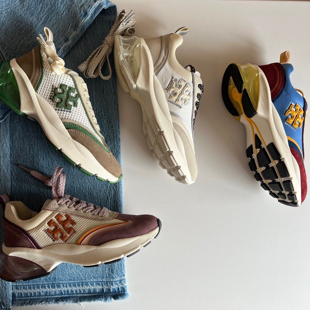 Tory burch cheap glitter sneakers