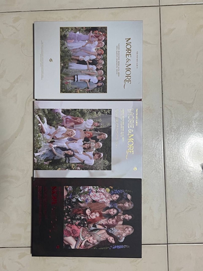 Twice more and more album, Hobbies & Toys, Music & Media, Music