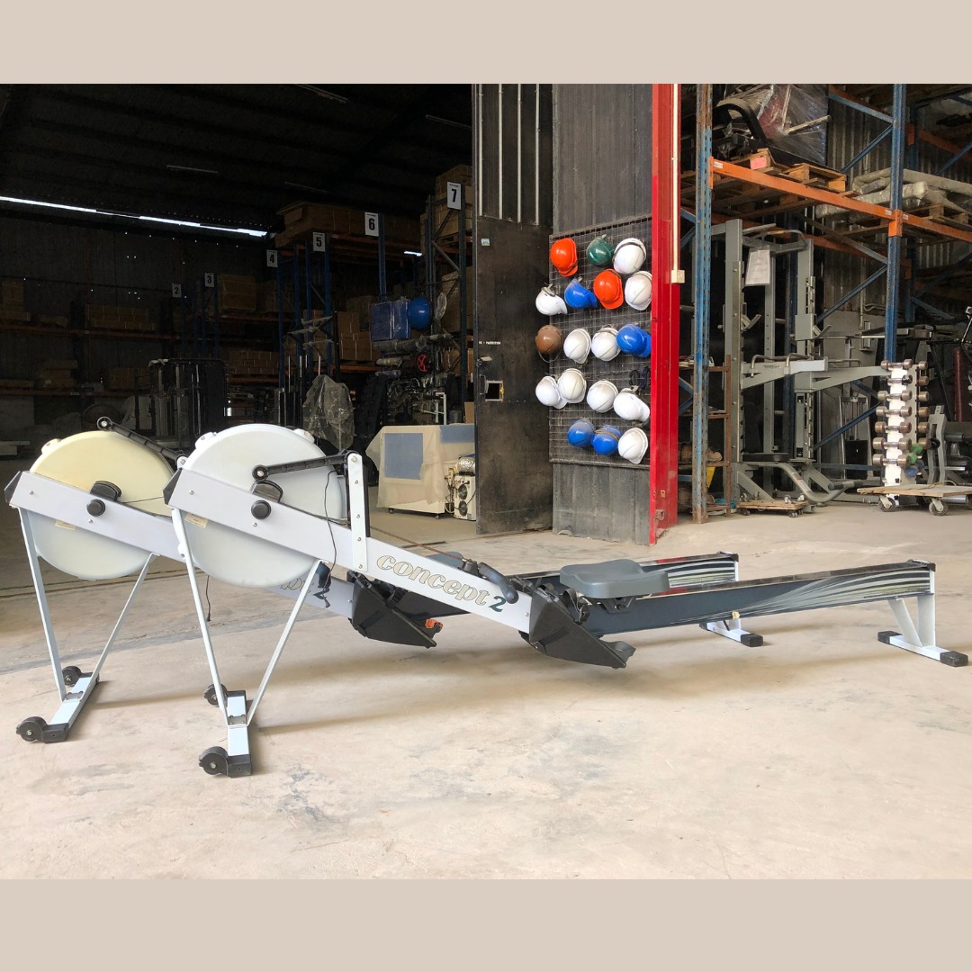 USED GYM EQUIPMENT CONCEPT 2 AIR ROWER PM 3, Sports Equipment, Other