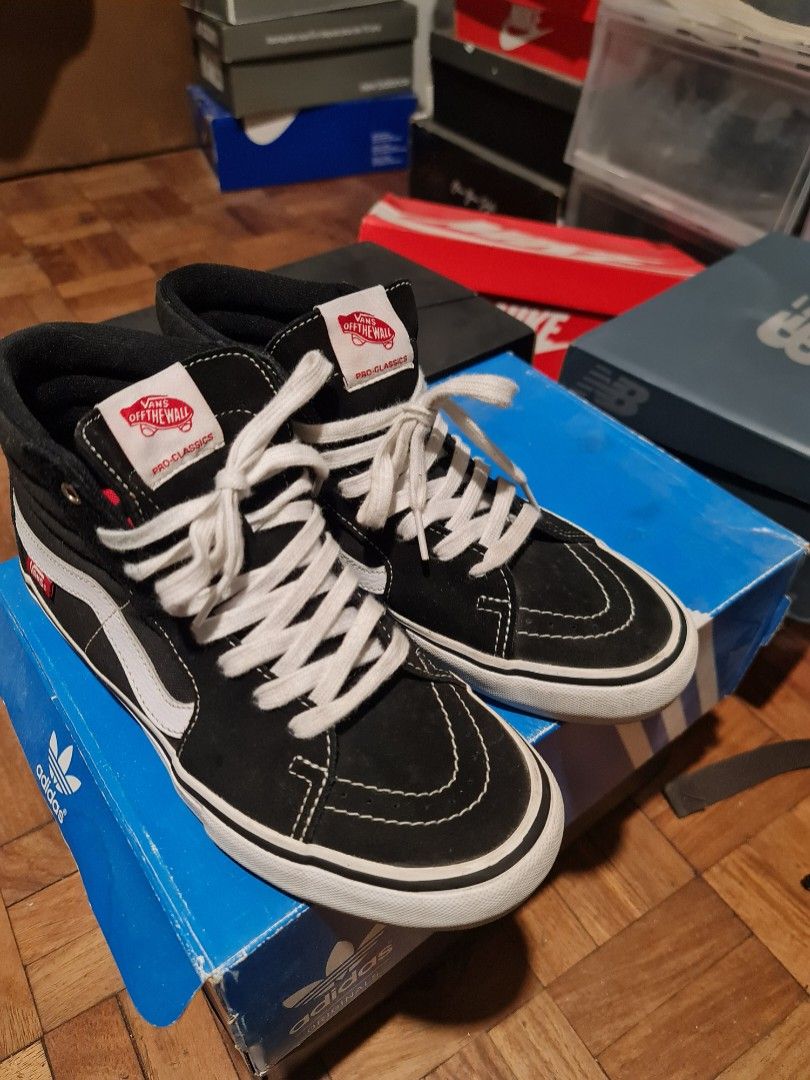 Vans Sk8 Hi PRO Size 8 mens, Men's Fashion, Footwear, Sneakers on Carousell