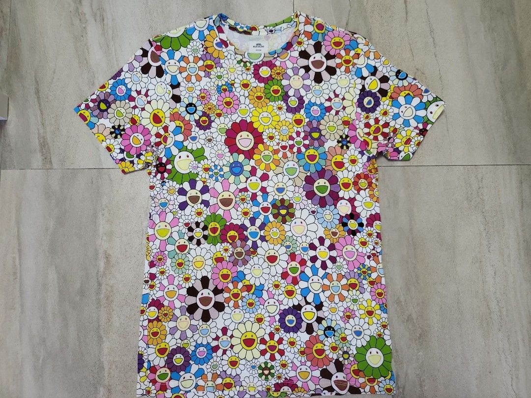 Vans Takashi Murakami Flower Tee 村上隆花花, 男裝, 上身及套裝, T