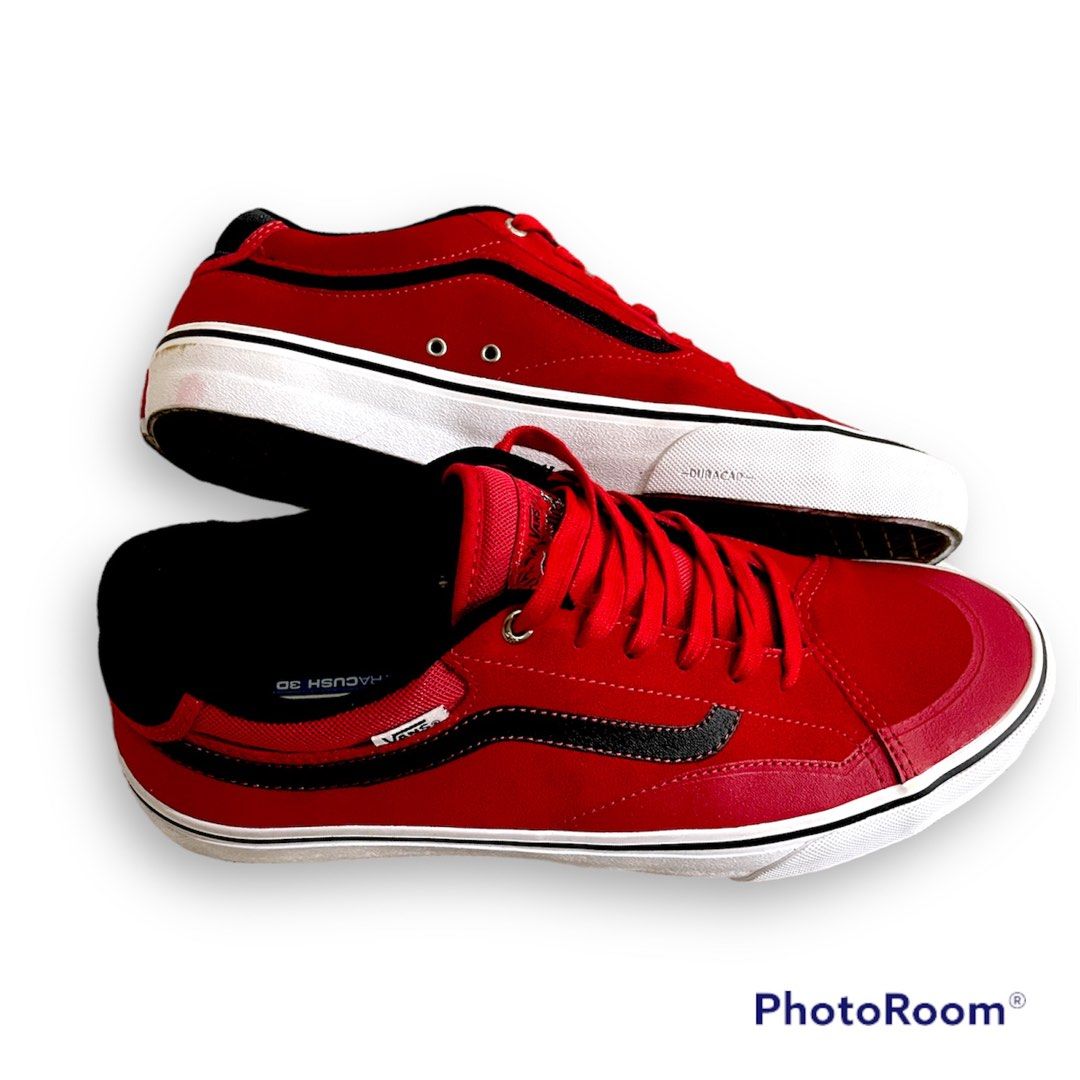 Vans hotsell trujillo red