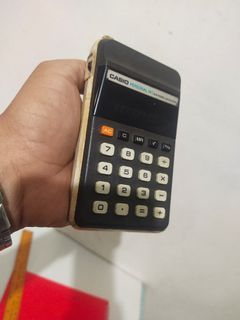 vintage Pocket Calculator/CASIO M1/1978/Japan/NOT WORKING/Classic!