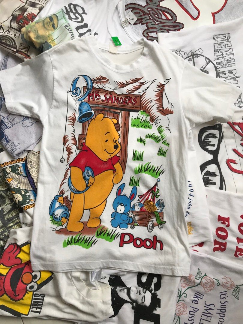 Vintage pooh cartoon shirt