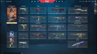 WTS 6 premium skin valorant account
