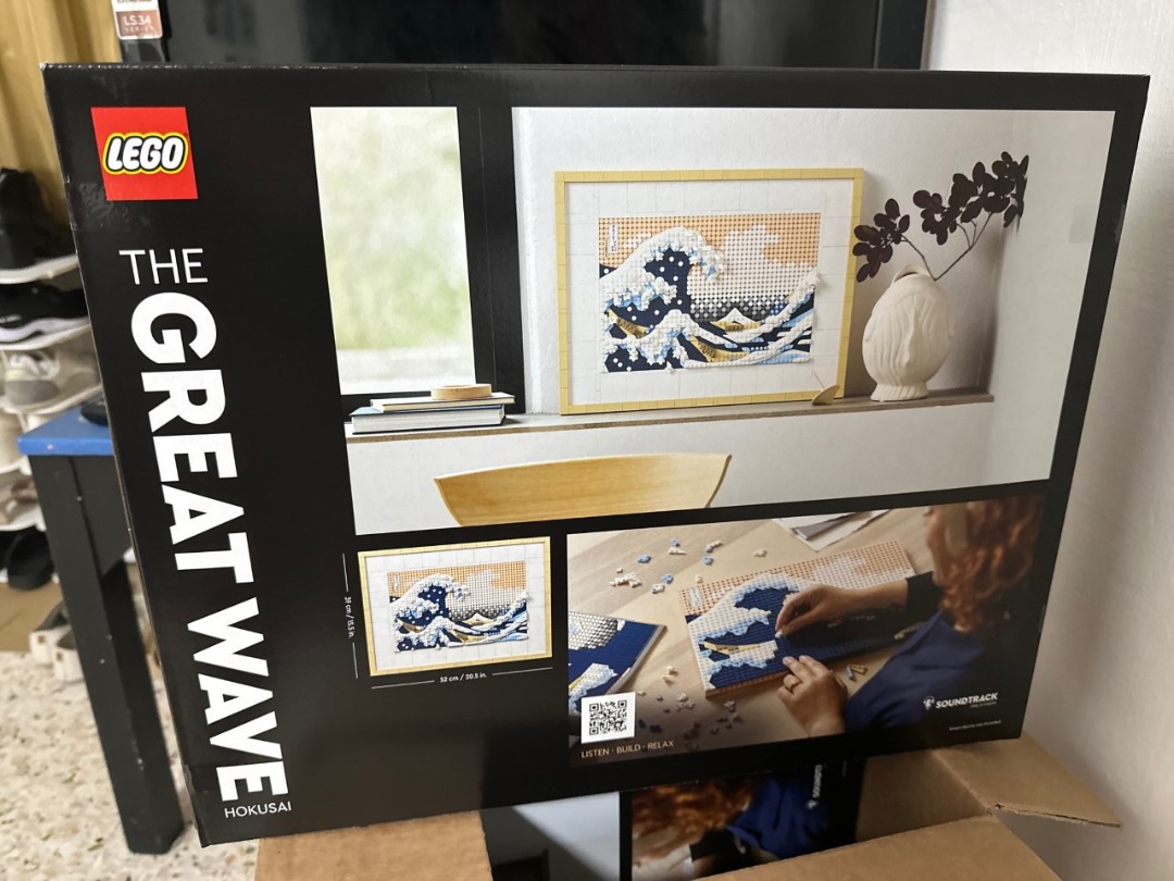 WTS Lego: Hokusai – The Great Wave, Hobbies & Toys, Toys & Games on  Carousell